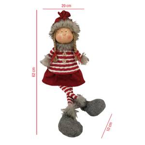 Gnome nordique RE6637 Textile - 10 x 62 x 20 cm