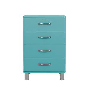 Petit meuble de rangement Malibu Turquoise