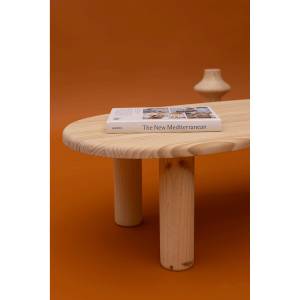 Couchtisch Tramadiu Massivholz - Holzart/Dekor - 130 x 35 x 57 cm