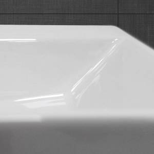 Vasque d'angle 415x360x130mm blanc Blanc - Céramique - 36 x 13 x 42 cm