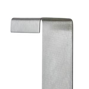 Türhaken Edelstahl 12er Set Silber - Metall - 3 x 7 x 5 cm