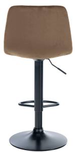 Tabouret de bar Divo Lot de 2 Noir - Marron