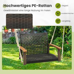 Hängesessel TI93829ITDE Braun - Rattan - 70 x 54 x 82 cm