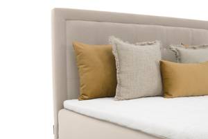 Boxspringbett Viggo Beige - Breite: 180 cm