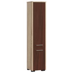 Hochschrank FIN 2T Eiche Sonoma Dekor - Wenge Dekor