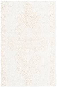 Hochflorteppich Thun Scutum Weiß - 125 x 185 cm