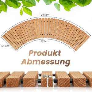 Gartenweg SF6330ZMDE Braun - Holzwerkstoff - 53 x 3 x 216 cm