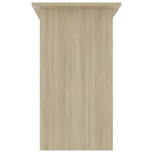 Schreibtisch Braun - Holzwerkstoff - Massivholz - 80 x 74 x 80 cm