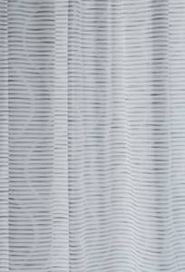 Vorhang grau Streifen Wohnzimmer Grau - Textil - 140 x 245 x 1 cm
