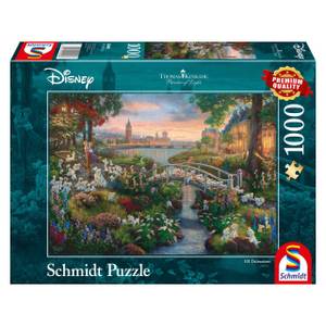 Puzzle 101 Dalmatiner 1000 Teile Papier - 28 x 6 x 38 cm