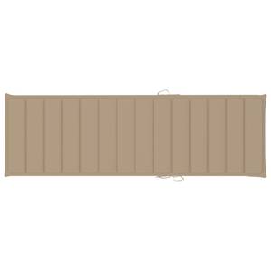 Sonnenliegen-Auflage 3005774-2 Beige - Breite: 60 cm