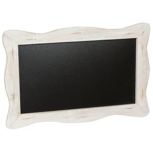 Kreidetafel ZuhauseMemo Weiß - Massivholz - 2 x 38 x 62 cm