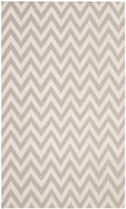 Innenteppich Nelli DHURRIE Beige - Grau - 150 x 245 cm