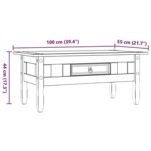 Couchtisch 299737 Grau