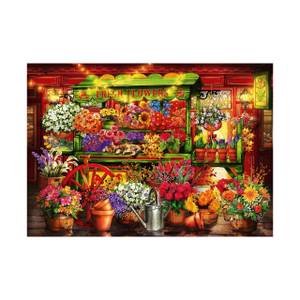 Puzzle Marchetti Ciro Blumenmarktstand Papier - 27 x 6 x 40 cm