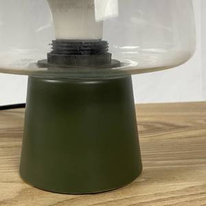 Lampe de chevet vintage - BREE Vert - Verre - 15 x 21 x 15 cm