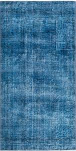 Teppich Ultra Vintage DCCLXVIII Blau - Textil - 132 x 1 x 262 cm