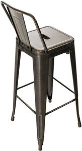 Tabouret de bar Mason Noir brillant