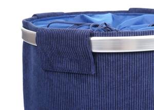 Wäschesammler C34 mit Netz 65l Cord Blau
