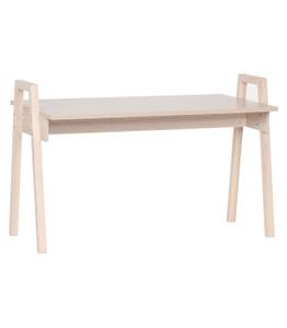 Bureau Spot Beige - Bois manufacturé - 68 x 82 x 128 cm