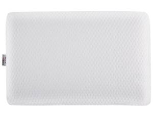 Memory Foam Kissen MUIR Weiß - Textil - 55 x 6 x 35 cm