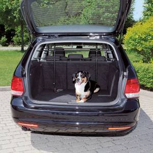 Hunde-Autogitter 408394 Schwarz - Metall - 140 x 110 x 1 cm