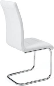 Chaise salle a manger MAXI (lot de 2) Blanc