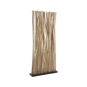 Paravent et 70 tiges de bambou Naturel Bambou - 87 x 185 x 20 cm