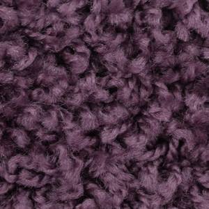 Shaggy-Teppich Barcelona Violett - Kunststoff - 300 x 3 x 350 cm