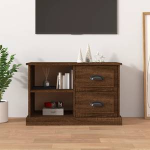 TV-Schrank D349 Eiche Schwarzbraun Dekor