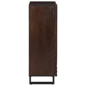 Highboard DE4997 Braun - Massivholz - 34 x 100 x 60 cm