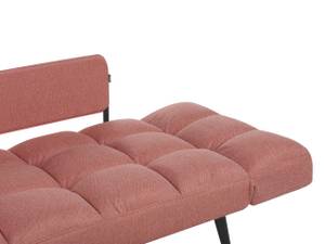 2-Sitzer Sofa BREKKE Schwarz - Pink