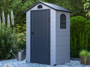 Cabane de jardin CESIO Gris - Cire - 104 x 168 x 120 cm