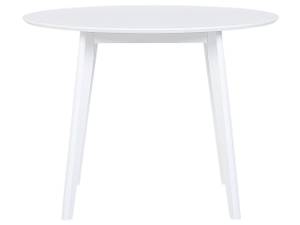 Table de salle à manger ROXBY Blanc - Bois manufacturé - 100 x 75 x 100 cm