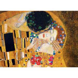 Puzzle Gustav Klimt Der Kuss Papier - 26 x 6 x 36 cm