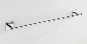 LACENO Handtuchhalter, Power - Loc Silber - Metall - 8 x 6 x 66 cm