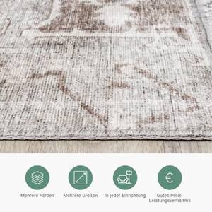 Patchwork Teppich Lago Patchwork Grau - 200 x 290 cm