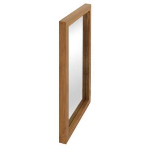 Teak-Wandspiegel M75 Braun - Glas - Holzart/Dekor - Holz teilmassiv - 40 x 71 x 4 cm