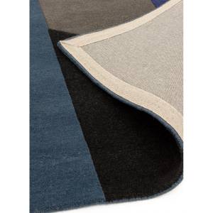 Tapis pure laine tufté main ZIGO Bleu - 200 x 300 cm