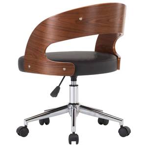 Chaise de bureau Marron foncé