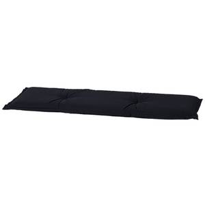 Bankauflage Panama 3014629 Schwarz - Tiefe: 180 cm