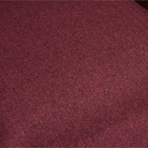 Ohrensessel Puk Bordeaux Rot - Textil - 83 x 97 x 86 cm