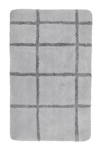 Badteppich Casa Bianco Grau - Textil - 55 x 2 x 65 cm