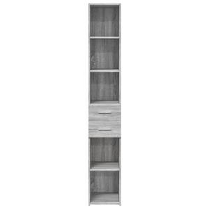 Highboard DE8093 Grau - Holzwerkstoff - 43 x 185 x 30 cm