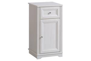 Armoires latérales PALACE SCAB43 1D1D Blanc - Bois manufacturé - 43 x 81 x 40 cm