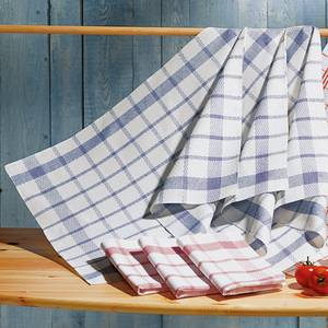 Geschirrtuch 3er-Pack 273 Rot - Weiß - Textil - 50 x 1 x 70 cm