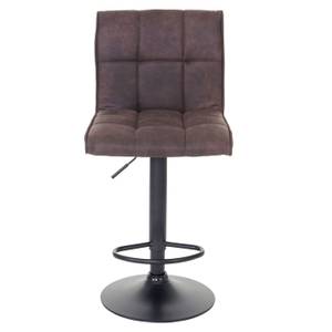 Tabouret de bar B13 (lot de 2) Marron foncé