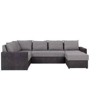 Ecksofa Denver Maxi Grau - Ecke davorstehend rechts