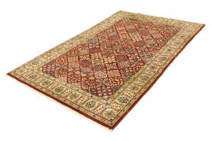 Orientteppich - 208x134cm Rot - Naturfaser - 134 x 2 x 208 cm