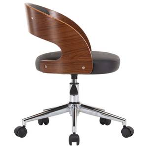 Chaise de bureau Marron foncé